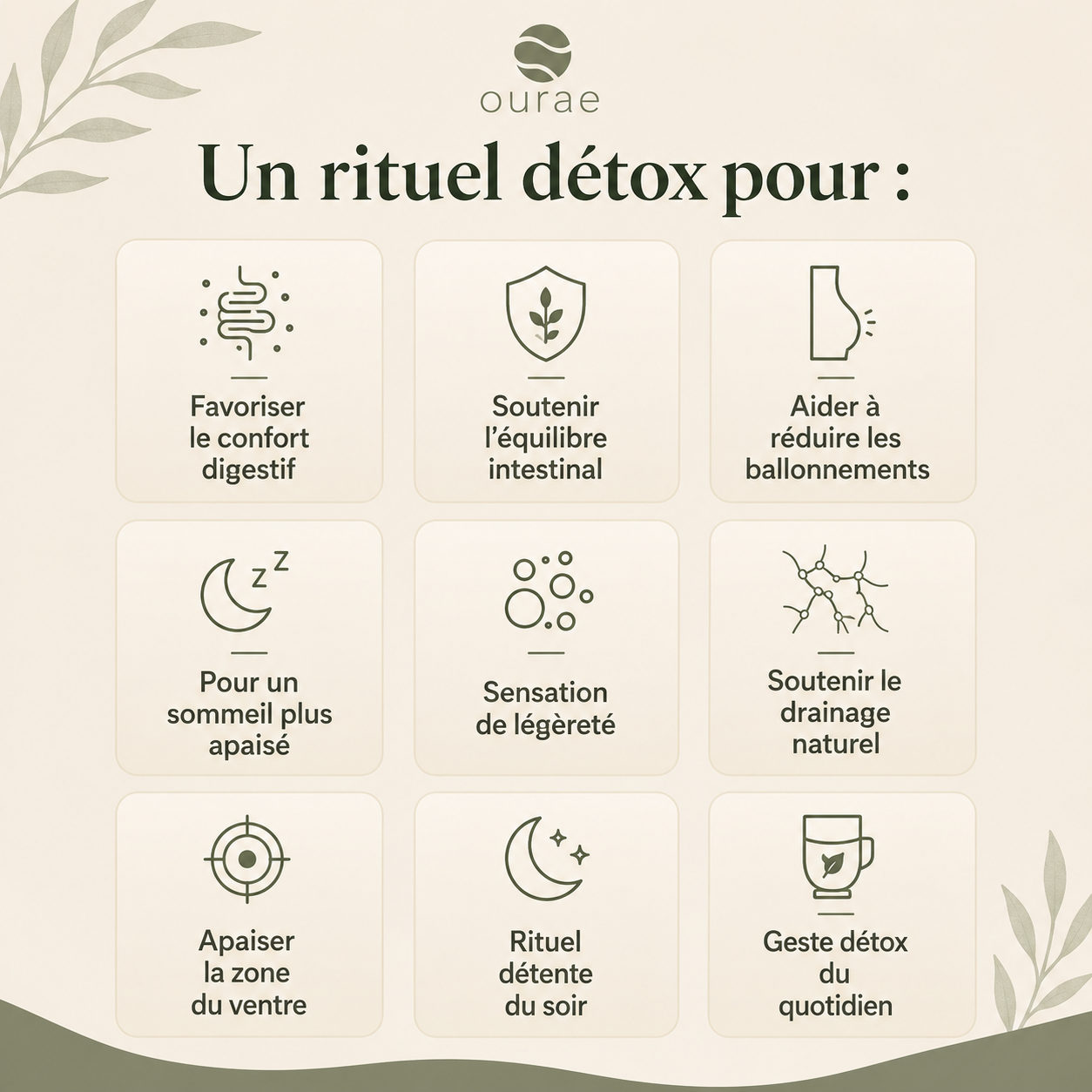 Routine détox à l'huile de ricin