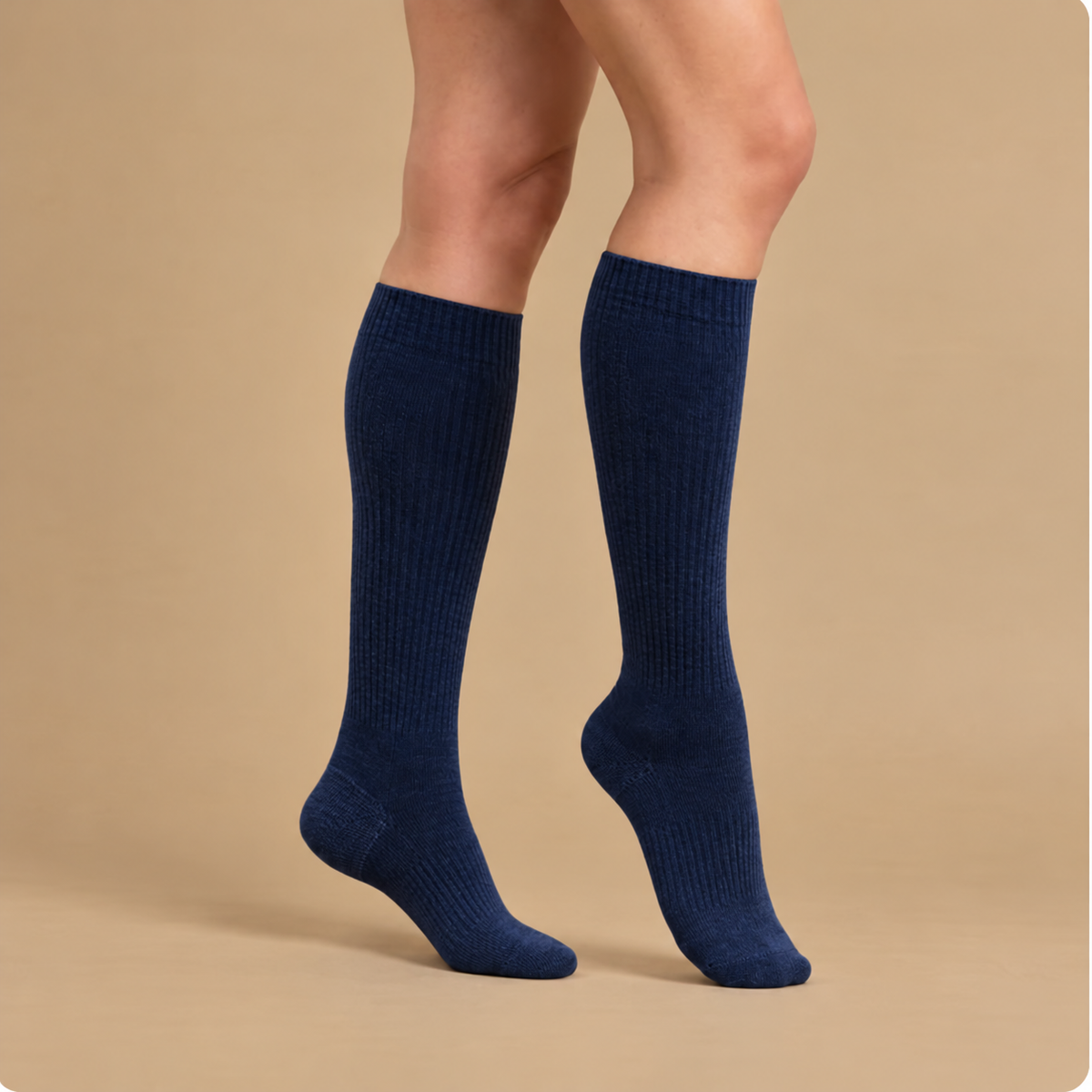 Chaussettes de compression confortables en bambou