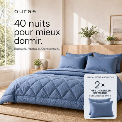 Peasy Sleep® Couette 2-en-1 Élimination du drap